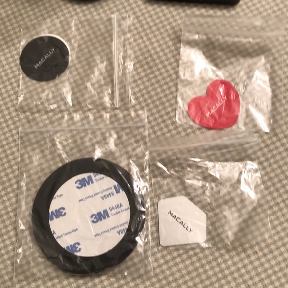 MACALLY MAGNETIC PHONE MOUNT WITH TELESCOPIC ARM INCL 4 METAL PLATES NWOT - #437 - Picture 10 of 14